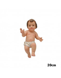 Niño Jesús Esc 20Cm Ojos...