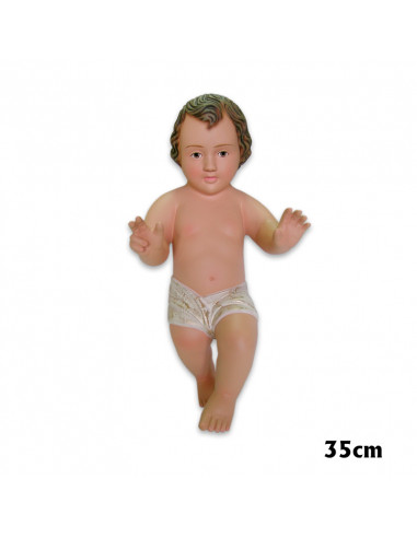 Niño Jesús Esc 30cm Ojos Pintados