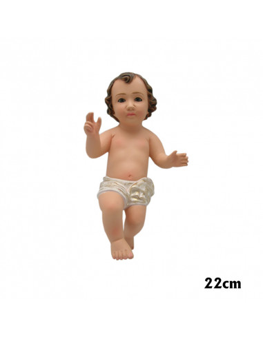 Niño Jesús Esc 20cm Ojos Cristal