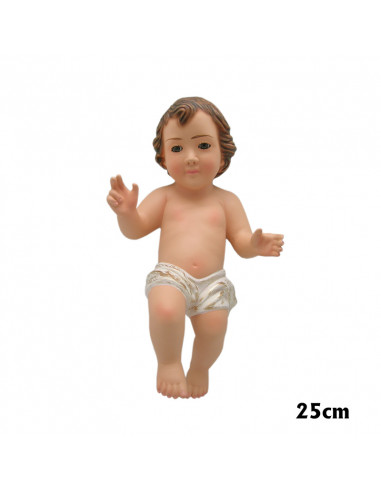 Niño Jesús Esc 25Cm Ojos Cristal