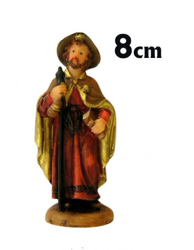 Santiago Apostol Peregrino Res 8cm