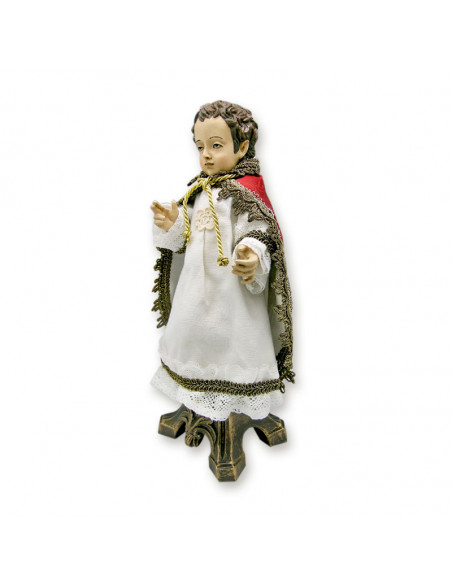 Niño Jesús Vestido Mar 30X10cm Decorado Bendiciendo Fin