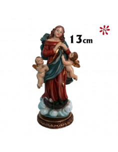 Virgen Desatanudos Res 13Cm...
