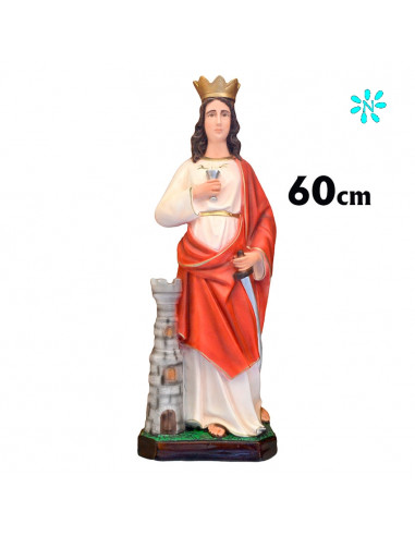 Santa Cecilia Res 15Cm Decorada