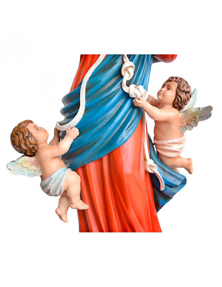 Virgen Desatanudos Res 100Cm Decorada