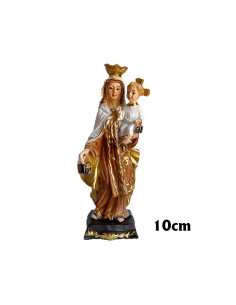 Virgen Carmen Res 10Cm Base...