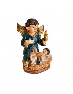 Niño Jesús En Cuna Res 7cm...