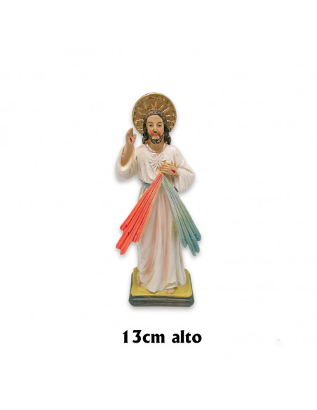 Jesús Misericordioso Res 13Cm Base P58