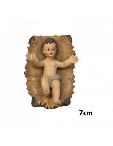 Angel Guarda Res 10cm Manto Rojizo P36