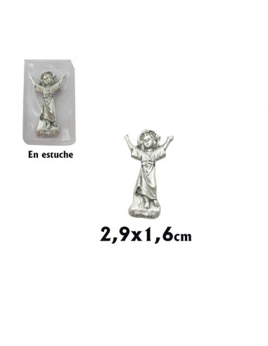 Imagen Metal 2. 9cm Divino Niño Bolsita Individual Transparente