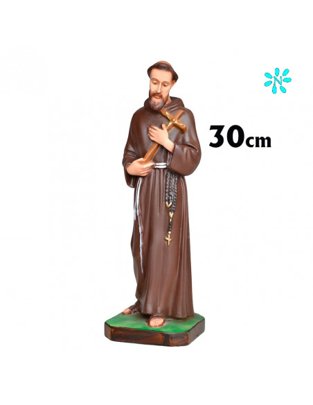 Virgen Del Pilar Res 30Cm Con Dos Angelitos P51