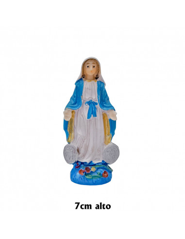 Virgen Milagrosa Res 8cm