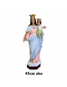 Virgen Auxiliadora Res 45cm...