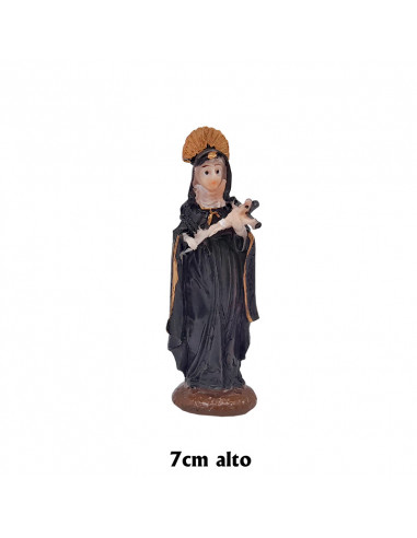 Niño Jesús En Cuna Res 7Cm Brazos...