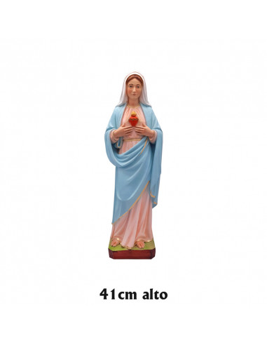 Sagrado Corazon De Maria Res 40cm Decorado