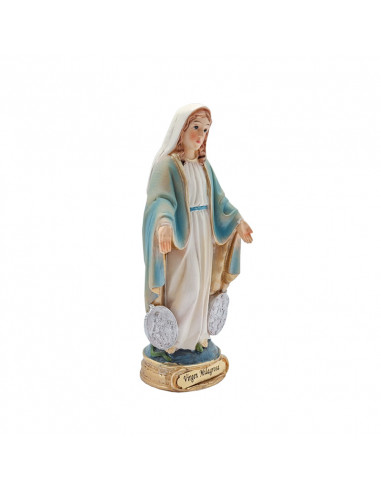 Virgen Milagrosa res 13cm PJ14 base...