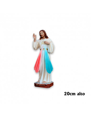 Jesus Misericordioso Res 50cm Decorado Hueco