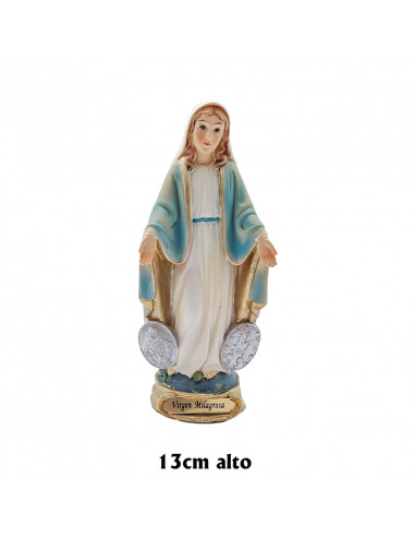 Virgen Milagrosa Res 13Cm Pj14 Base...