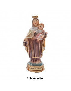 Virgen Carmen res 13cm PJ8...