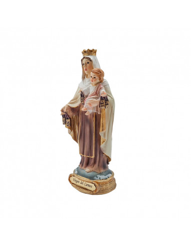 Virgen Carmen res 13cm PJ8 base...