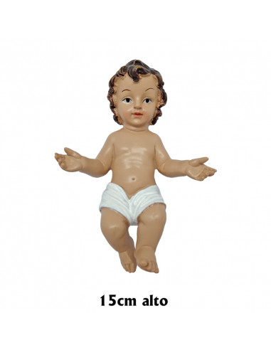 Niño Jesús Res 15cm brazos abiertos PL03