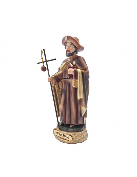 Virgen Inmaculada Res 20Cm Pj15 Base Redonda Dorada Con Nombre