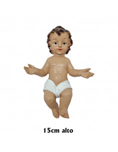 Niño Jesús Res 15Cm Brazos...