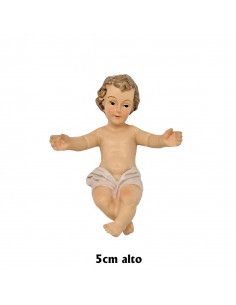 Niño Jesús Res 5Cm Brazos...