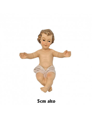 Niño Jesús Res 5Cm Brazos Abiertos Pr11