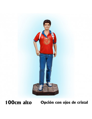 Virgen Fatima 30Cm Higrometro Cambia...