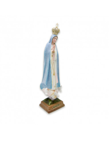 Virgen Fatima 30Cm Higrometro Cambia...