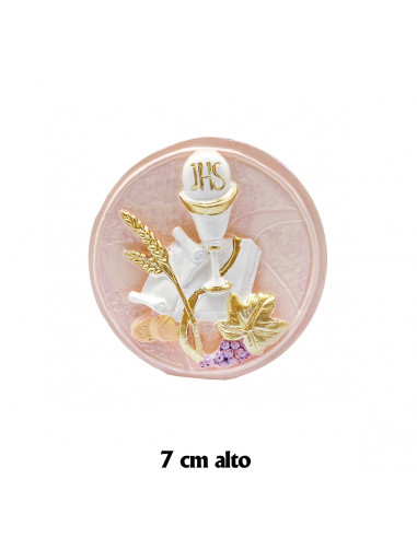 Placa Primera Comunion 7X8cm Relieve...