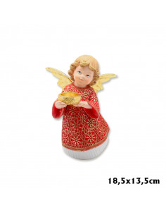 Angel Res Con Cuenco En Las...