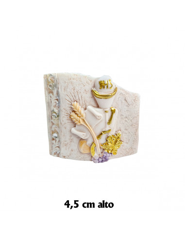 Placa Primera Comunion 5X5cm Relieve...