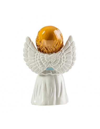 Angel Bautismo Azul 9cm Infantil