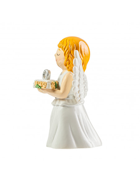 Angel De La Confirmacion Rosa 9cm Infantil
