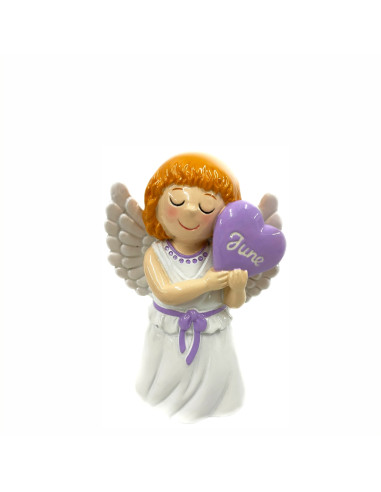 Angel Mes Febrero Con Corazon Infantil