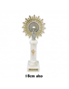 Virgen Pilar 18cm Pie...