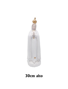 Virgen Fatima Ceramica 30Cm...