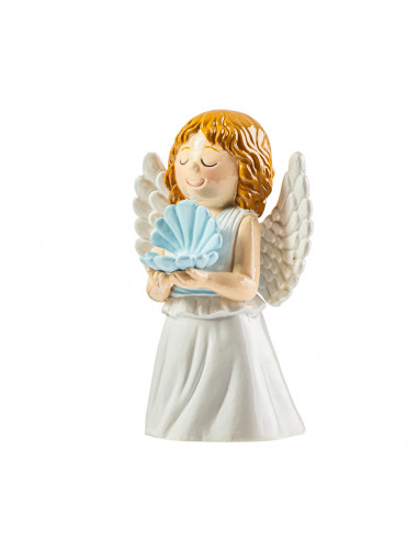 Angel Bautismo Azul 9Cm Infantil