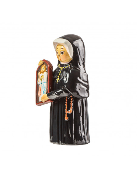 Angel Bautismo Rosa 9Cm Infantil