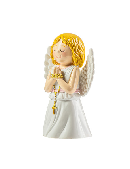 Angel De La Oracion Rosa 9Cm Infantil