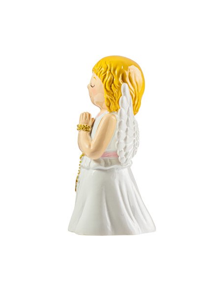 Angel De La Oracion Rosa 9Cm Infantil