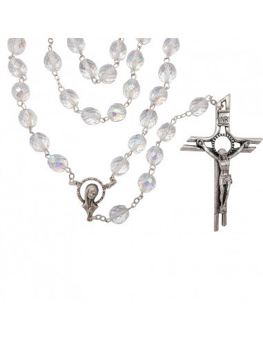 Rosario Cristal Tallado 10mm...