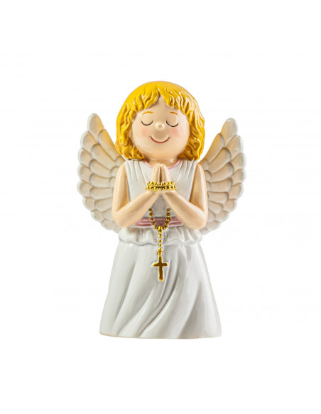 Angel De La Oracion Rosa 9Cm Infantil