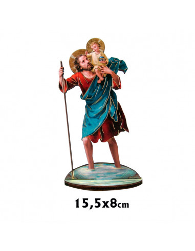 Virgen Pilar 16Cm Pie Alabastro Marron