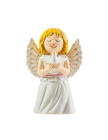 Angel De La Confirmacion Rosa 9Cm...