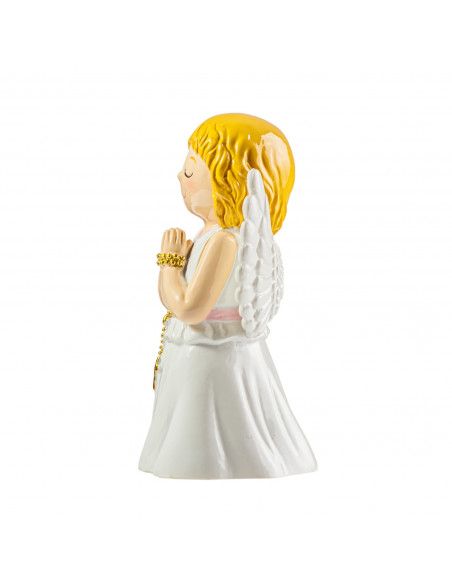 Angel De La Oracion Rosa 9Cm Infantil