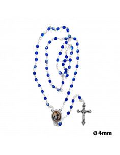 Rosario Cristal Tallado 4Mm...