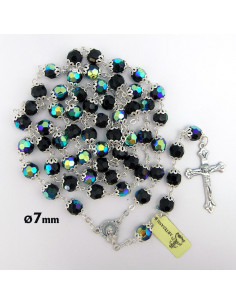 Rosario Cristal Tallado 7Mm...